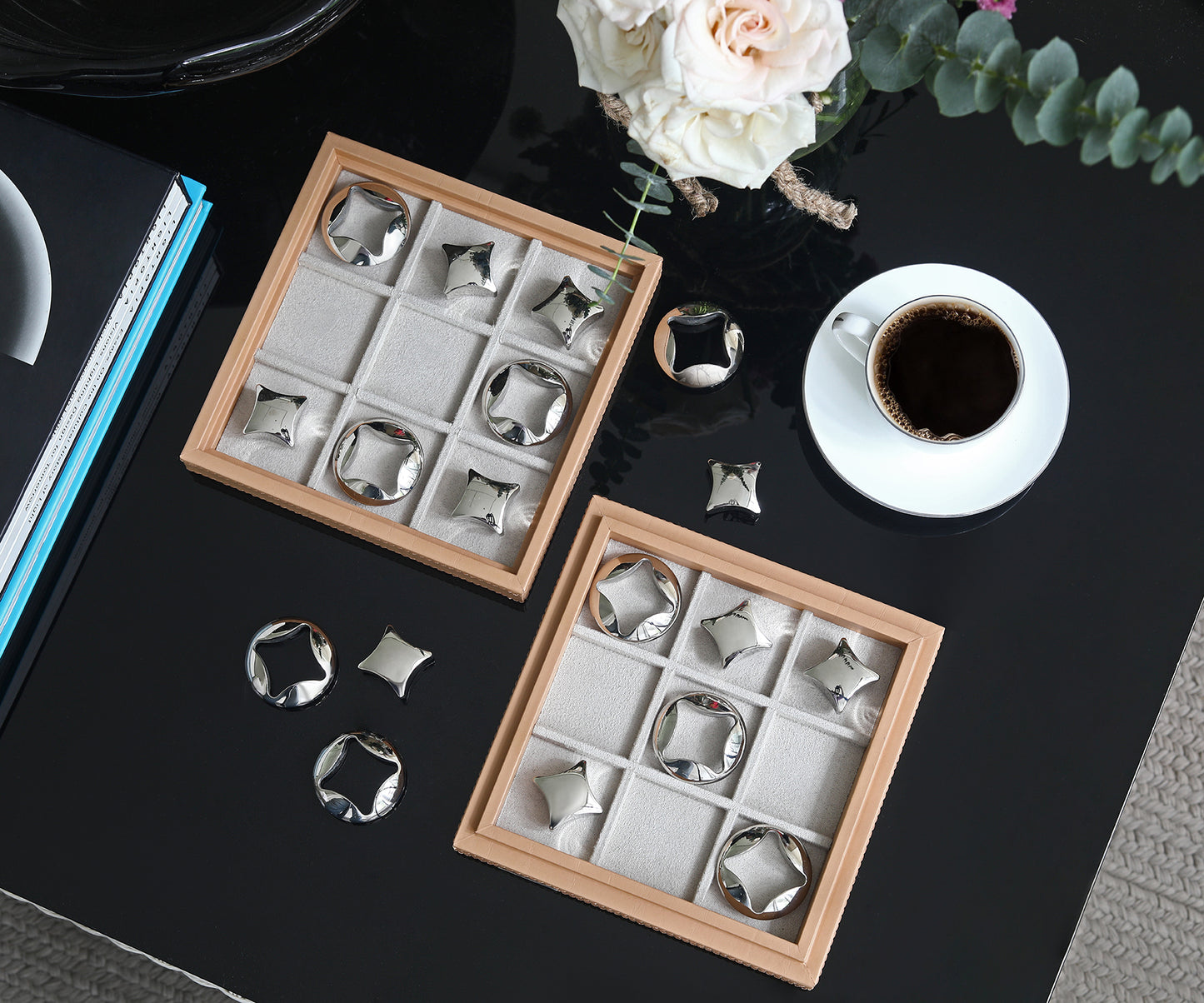 Nude Leisure Tic Tac Toe Game - Luxury Home Decor - Taamaa