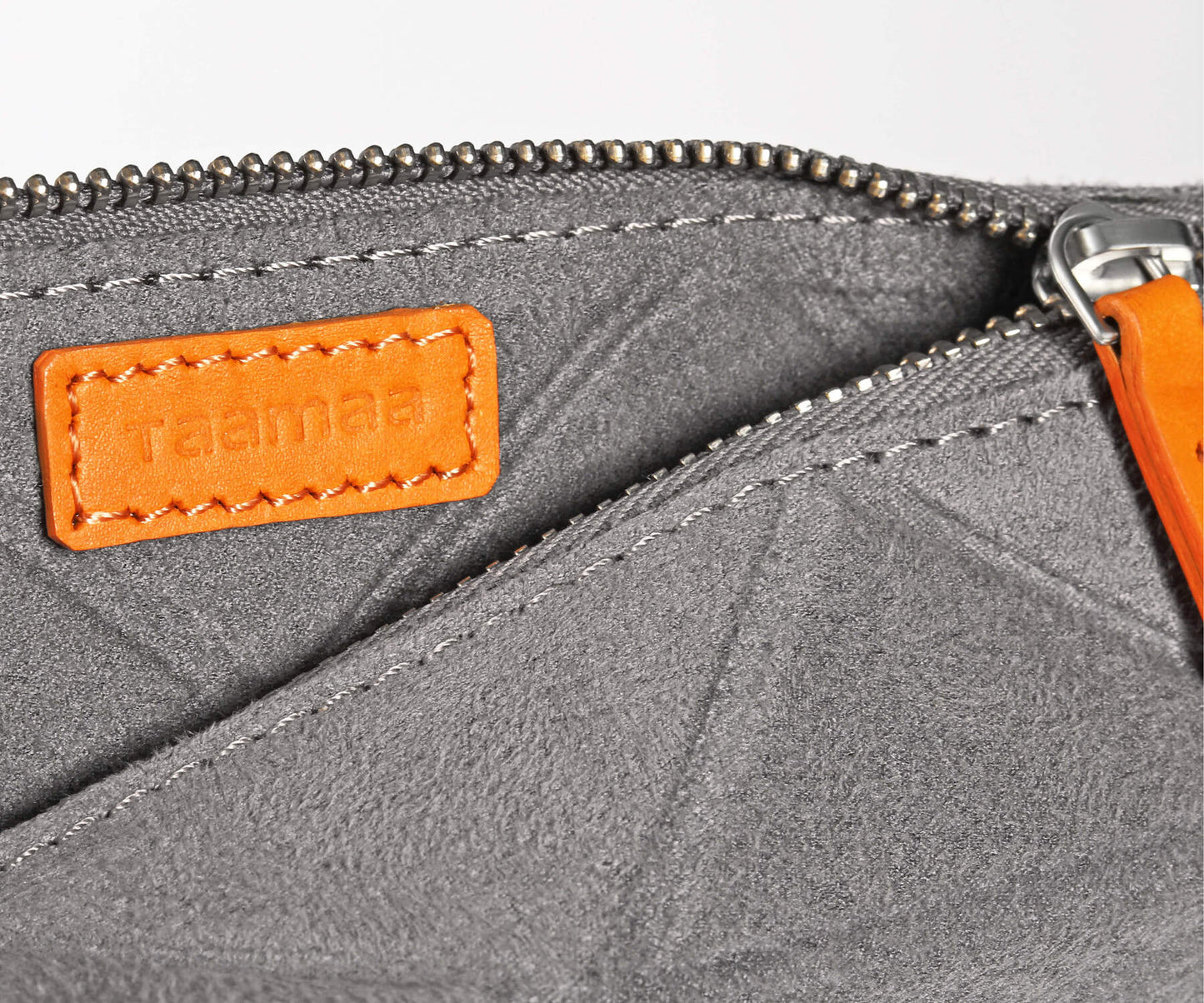 Grey Large Trigon Sleeve Bag